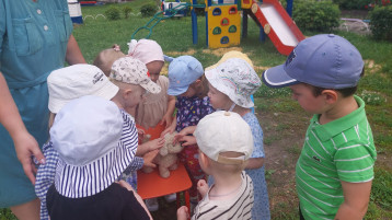 Щеночек в гостях у ребят. Щеночек в гостях у ребят.